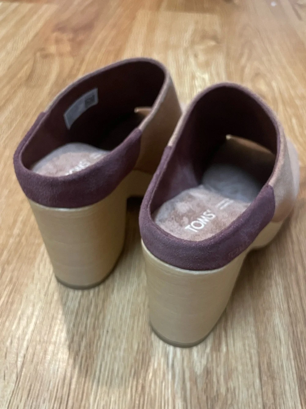 Tom’s Florence Suede Platform Sandal Sz 7.5
